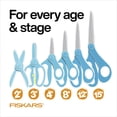 thumbnail image 5 of Tijeras Fiskars 7 Student para niños de 12 a 14 años (paquete de 3), 5 of 5