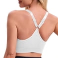 thumbnail image 5 of Iyufng Sports Bras for Women Front Zipper Wireless Bra Adjustable straps Exercise Bra, 5 of 6