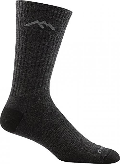 Photo 1 of Darn Tough Vermont In-Town Series Men's Standard Issue Crew Socks Cushion, Charcoal, Large
