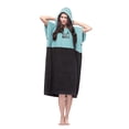 thumbnail image 1 of Poncho para cambiarse Vulken Extra Grande Azul Turquesa para Mujer, 1 of 8