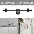 thumbnail image 4 of Mumo 2 Pcs Adjustable Magnetic Curtain Rods,Multi-Use Rods for Metal Places, No-Drill Installation,16"-28",Black, 4 of 6