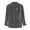 Dark Gray, variant on Mens Shirts Long Sleeve Men's Baggy Solid Cotton Linen Long Sleeve Button Pocket Plus Size T Shirts