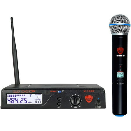 - Nady U-1100 HT/A UHF 100-Channel Wireless Handheld Microphone System