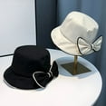 thumbnail image 2 of Women Elegant Intellectual Fisherman Hat With Bow Decoration,Suitable For Outdoor Activities, 2 of 7