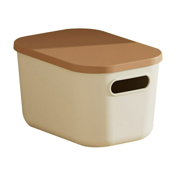 Storage With Lids Plastic Storage Containers for Organizing Stackable Storage Box With Handle