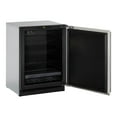 thumbnail image 2 of U-Line 2000 Series U-2224RS-00B - Refrigerator - built-in - niche - width: 23.8 in - depth: 24 in - height: 33.9 in - 4.9 cu. ft - stainless steel, 2 of 3