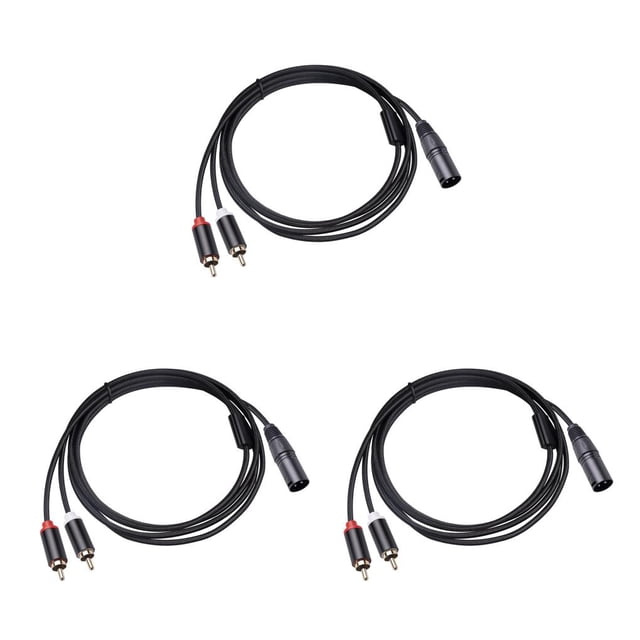 Cable adaptador divisor Cateissary XLR hembra a macho 1m