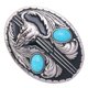 thumbnail image 3 of hebillas de cinturón para hombres Hebilla de Cinturón de Gema Vintage Cráneo Tribal Abrazadera de Cinturón de Aleación de Zinc de Vaquero Occidental - Turquesa Turquesa Magideal hebillas de cinturón para hombres, 3 of 7