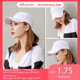 thumbnail image 2 of Solid Color Men's Caps Women Summer Baseball Cap Male Snapback Quick Dry Mesh Breathable Sun Hat Fashion Trucker Cap For Boy New Gao Jinjia LED, 2 of 2