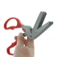 thumbnail image 3 of Stainless Heavy Duty Cross Cut Security Shredding Scissors Destroy Documents, 3 of 4