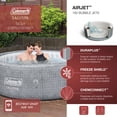 thumbnail image 2 of Coleman Hot Tub with 4 Pack Bestway SaluSpa Seat and 2 Headrest Pillows with Pump #P09144, 2 of 12