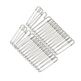 thumbnail image 1 of Wisewang Grandes Épingles de Sûreté Ensemble de 30 Épingles en Acier Inoxydable Robustes Couvertures Couettes Jupes Kilts Anti-Rouille Main, 1 of 6