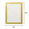 thumbnail image 7 of Pen+Gear Premium Heavyweight White Poster Board with Glitter Frame, 22" x 28", 7 of 7