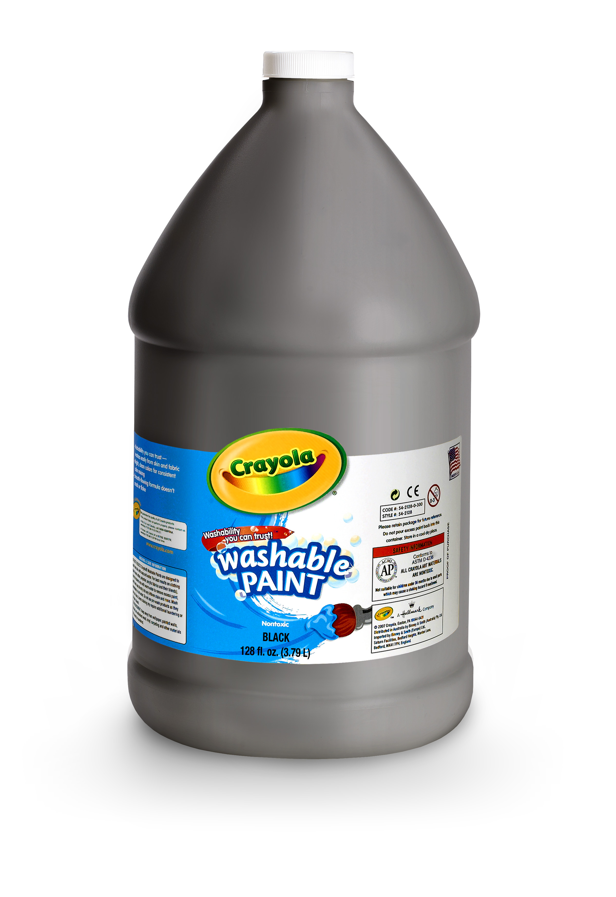 Crayola Gallon Black Matte Tempera