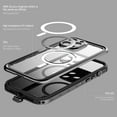 thumbnail image 4 of Feishell Waterproof Case for Apple iPhone 14 Pro,Built in Magnets for MagSafe Charger,Shockproof Full Body Protection Dustproof Snowproof Heavy Duty Rugged Magnetic Phone Cover,Black, 4 of 13