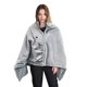 thumbnail image 1 of Premium Double Layer Poncho Blanket -No Sleeves Easy On Easy Off- Drape and Go- Top Christmas Gifts for Grandma, Gift for Mom and Elderly Women (Silver Grey), 1 of 5