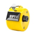 thumbnail image 2 of Handheld Mechanical Counter Clicker – 4‑Digit Manual Reset Counters With Wrist Straps ‑Color Lightweight ABS For Sports Inventory Craft (9 Styles), 2 of 6