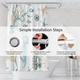 thumbnail image 6 of Jellyfish Shower Curtain for Kids Bathroom Underwater World Sea Life Marine Themed Shower Curtain Waterproof Durable Fabric Artistic Home Decor Shower Curtain with Hooks, 72x84 Inch, 6 of 6
