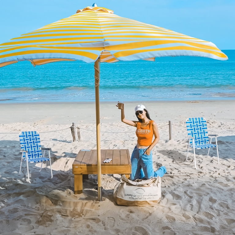 K様 FCRB LAWN CHAIR セット Ktaxon, Patio Folding Web Lawn Chair Set, 2 Pack, Light Blue