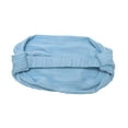 thumbnail image 5 of Unique Bargains 1 Pc Headband Wide Solid Texture Hairband for Women Blue, 5 of 5