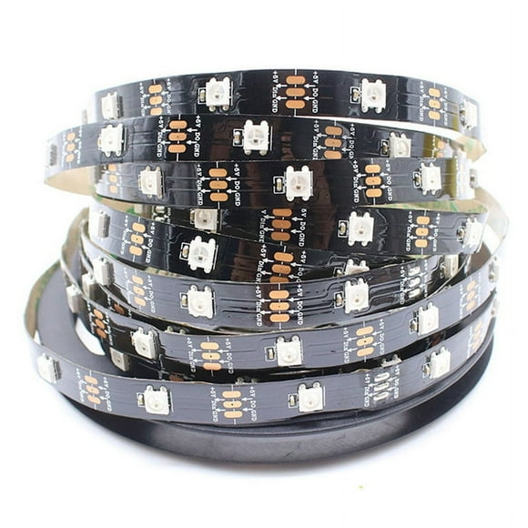 5m WS2812B LED Strip 5V 74 Pixel LEDs Individually Addressable IP20 Waterproof Flexible Tape Lamp Bar