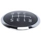 thumbnail image 4 of Gear Knob Cap, Durable Black 6 Speed ​​Gear Shift Knob Cover Reemplazo Para T5 Transporter 2003-2010 Para Automóvil ANGGREK 6 Speed Shift Knob Cap, 4 of 8
