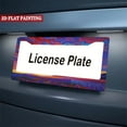 thumbnail image 5 of 2Packs License Plate Frames with Colorful Sunset Prairie Landscape Pattern Includes Screws & Caps Full Accessories Included Size 6.3x12.2inch(16x31cm), 5 of 8