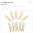 thumbnail image 3 of PTOOTP 10Pcs Saxophone Reeds 2.5 Strength Durable Dark Blue Reed for Alto Tenor Saxophone Use, 3 of 8