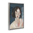 thumbnail image 3 of Stupell Industries Abstract Vintage Female Gray Framed Floater Canvas Wall Art design by casa cartissi, 31 x 21, 3 of 9