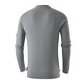 thumbnail image 5 of UNIFU FR Henley Shirt for Men 7OZ Work Shirt NFPA 2112/CAT2 Compliant 100% Cotton Long Sleeve Henley, 5 of 6