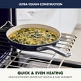 thumbnail image 3 of GreenPan Balance 12" Fry Pan Ceramic Nonstick, Toxin-Free, Dishwasher & Oven Safe, Oxford Blue, 3 of 7