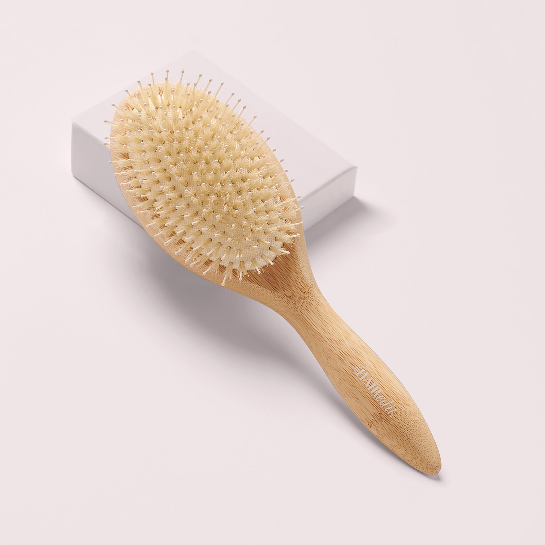 The Hair Edit Glossifier Boar Bristle Bamboo Hair Brush
