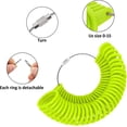 thumbnail image 3 of LAICAIW Ring Size Measuring Tool, Ring Mandrel & Ring Sizer Guage with 2 Pcs Finger Sizing, Four Size Ring Stick Plastic Jewelry Mandrel and Ring Gauge Finger Sizer for Women Men Rings, 3 of 7