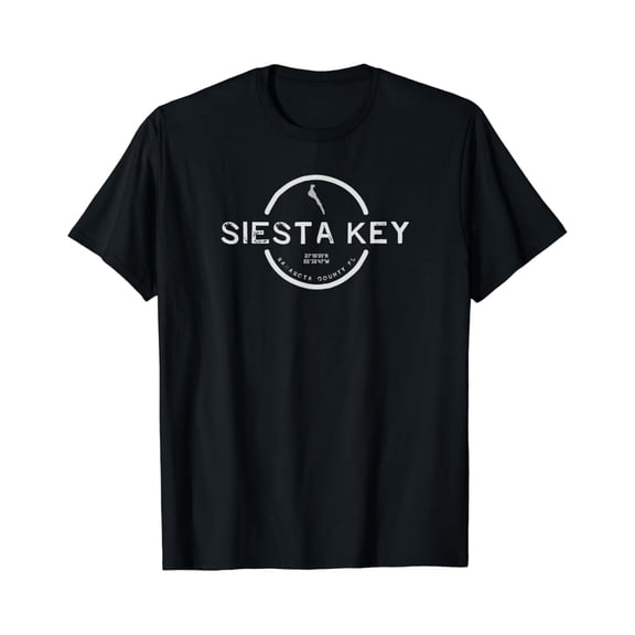 Siesta Key Sarasota Florida vintage style Graphic T-Shirt