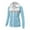 Sky Blue, variant on SwiftWear Women's Colorblock Raglan Sleeve Zip up Hoodie Slim Fit Pullover sweatshirt with Front Pockets, Stretch Comfort Plus Size Casual Wear Jacket Pink