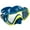 Petrol and Yellow, variant on Aqualung Trooper Snorkeling Mask