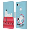 thumbnail image 1 of Head Case Designs Officially Licensed Peanuts Snoopy Deco Dreams House Leather Book Wallet Case Cover Compatible with Google Pixel 3a, 1 of 6
