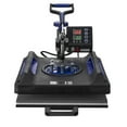 thumbnail image 5 of 8 in 1 Heat Press Machine 15x15 in 30oz Tumbler Press T-Shirts Black+Blue,, 5 of 8
