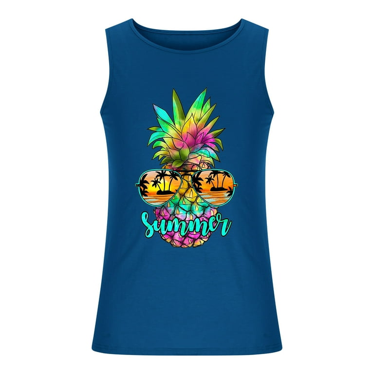 Funny Cool Pineapple With Sunglasses T-Shirt Funny Cool Pineapple With Sunglasses T-Shirt