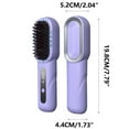 thumbnail image 3 of Dvkptbk Wireless Straight Comb Wireless Straight Hair Comb 20 Million Negative Moisturizing Hair with One Click Hair Removal Blue Light Multi Functional Styling Comb Home Essentials, 3 of 3