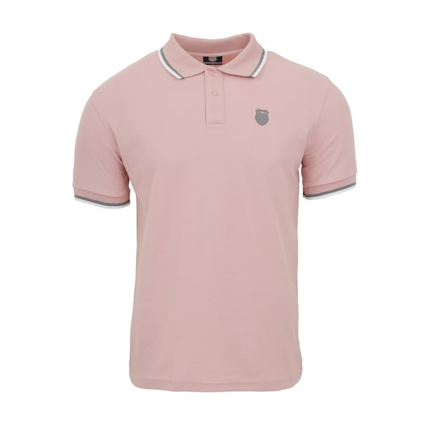 Playera Polo K-Swiss PS008 Para Hombre Color Rosa Walmart en línea