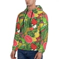 thumbnail image 2 of Hoodies for Men - Fruits Vegetables And Berries Long Sleeve Comfrt Men'S Fashion Hoodies & Sweatshirts, Sweatshirts for Men Hoodies Pullover Clothing Clothes with Pouch, 2 of 7