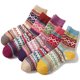 thumbnail image 3 of Calcetines de mujer Calcetines de invierno 5 pares Transpirables Cálidos Suaves Colores coloridos Calidad premium Efecto regulador del clima, 3 of 6