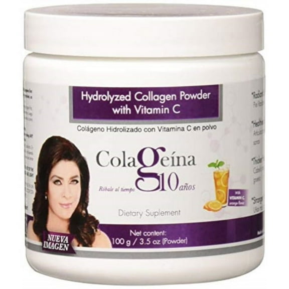 colageina 10 hydrolyzed collagen powder, 3.52 ounce