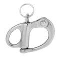 thumbnail image 2 of DYNWAVECA Stainless Steel Snap Shackles Swivel Bail Rigging , , 5.2x2.8cm, 2 of 7