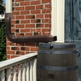 thumbnail image 4 of HXXF 2-Pack Rain Gutter Downspout Extensions Flexible, Drain Downspout Extender,Down Spout Drain Extender, Gutter Connector Rainwater Drainage,Extendable from 21 to 60 Inches, 4 of 7