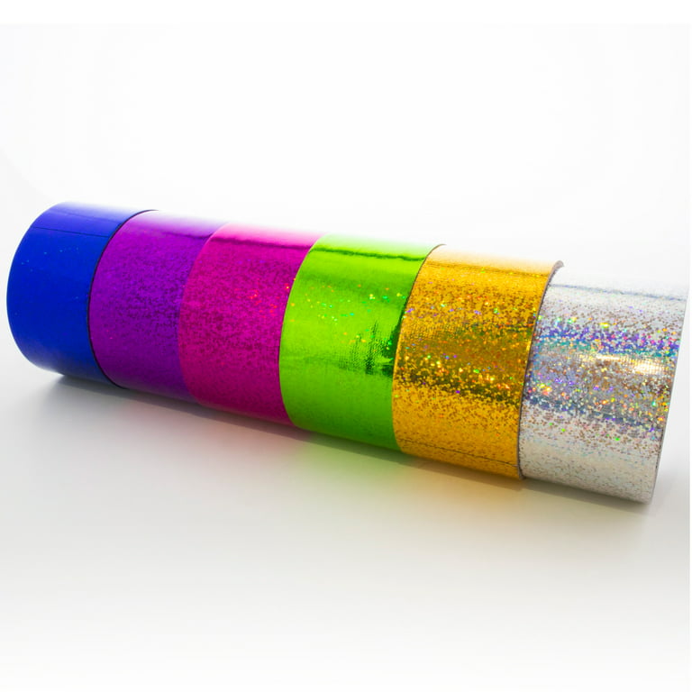  TEHAUX 30pcs Color Textured Paper Colored Duct Tape