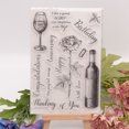 thumbnail image 1 of Cuadros Decorativos Sello de silicona para copas de vino tinto, troqueles de corte de papel para álbum de recortes, herramienta para álbum Tmvgtek embutido en tela, 1 of 9