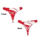 thumbnail image 3 of Balery Saying Ho Ho Ho Tangas de Algodón para Mujer con Estampado – Ropa Interior Sexy, Transpirable, G-string-X-Large, 3 of 6