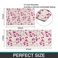 thumbnail image 7 of Pioneer Flower Floral Print Pattern Kitchen Rugs Sets Of 2,Anti Fatigue Kitchen Mat Rugs Non Slip Washable,Decorative Kitchen Floor Mats for Kitchen,Sink,Laundry,17"x30"+17"x47", 7 of 7